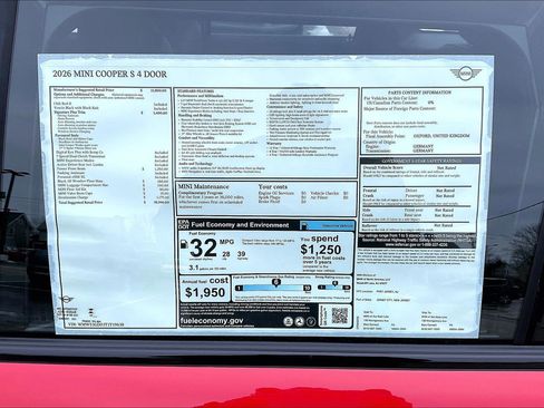 New 2026 MINI Cooper S image 14