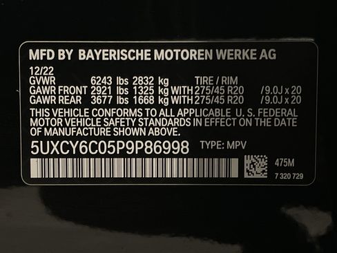 Used 2023 BMW X6 xDrive40i w/ M Sport Package image 26