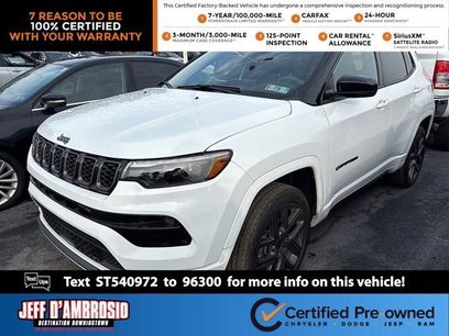 Certified 2025 Jeep Compass Limited w/ High Altitude Package