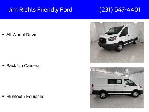 Used 2023 Ford Transit 250 Low Roof AWD w/ Exterior Upgrade Package image 6