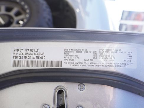 Certified 2020 RAM 2500 Tradesman image 6