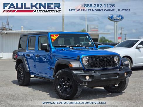 Used 2024 Jeep Wrangler Sport AWD/4WD image 1