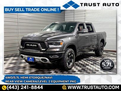 Used 2019 RAM 1500 Rebel w/ Rebel Level 2 Equipment Group