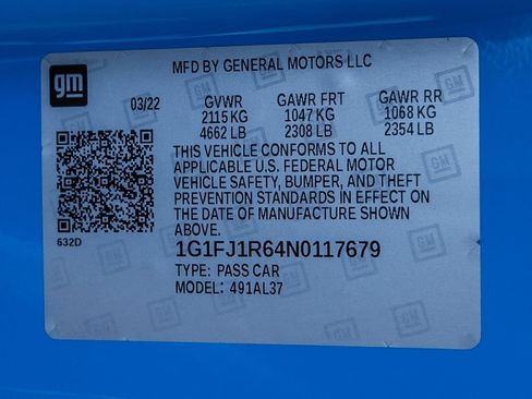 Used 2022 Chevrolet Camaro ZL1 RWD image 25