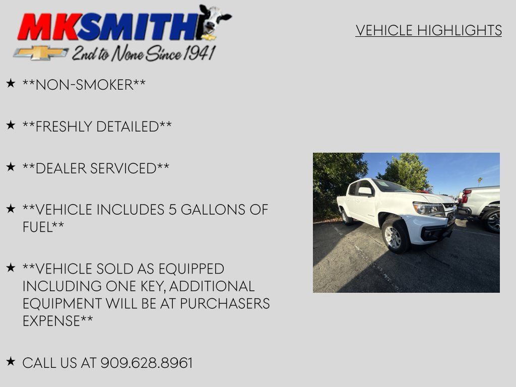 Used 2022 Chevrolet Colorado LT w/ LT Convenience Package RWD image 3