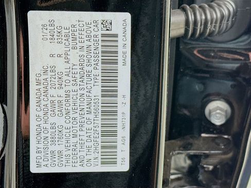 New 2026 Honda Civic Sport image 29