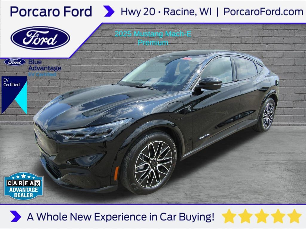 Certified 2025 Ford Mustang Mach-E Premium AWD/4WD 360° Tour