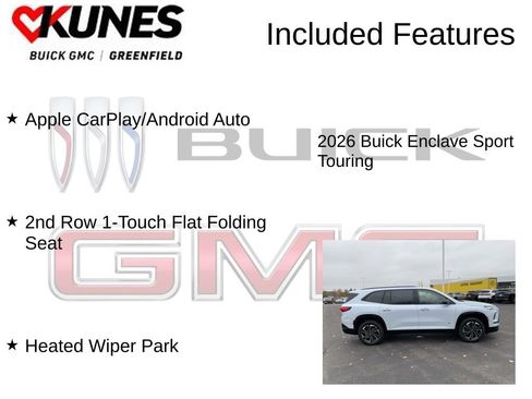 New 2026 Buick Enclave Sport Touring w/ Power Package image 4