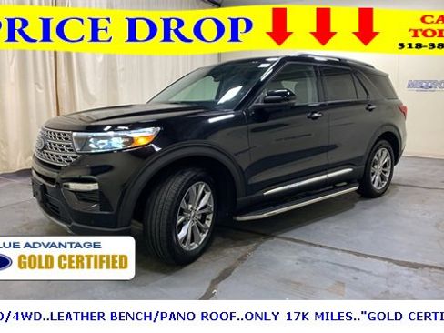 Certified 2022 Ford Explorer Limited w/ Equipment Group 301A image 55