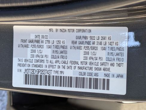 Used 2023 MAZDA CX-9 Grand Touring image 23