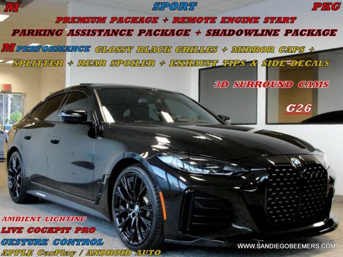 Used 2022 BMW 430i Gran Coupe w/ M Sport Package image 1