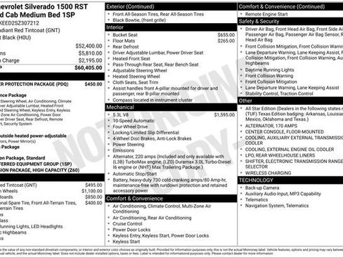 Used 2025 Chevrolet Silverado 1500 RST w/ LPO, Liner Protection Package AWD/4WD image 2