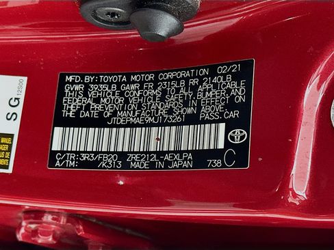 Used 2021 Toyota Corolla LE FWD image 12