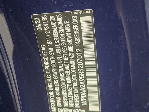 Certified 2024 Porsche 911 Carrera T RWD image 26