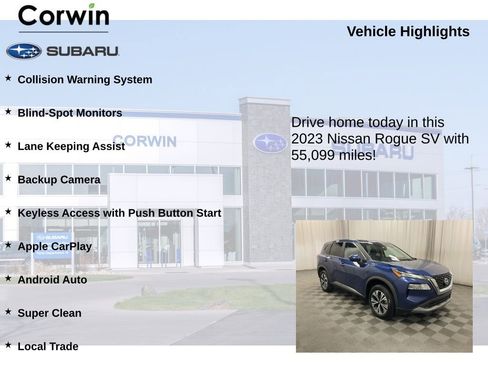 Used 2023 Nissan Rogue SV image 6