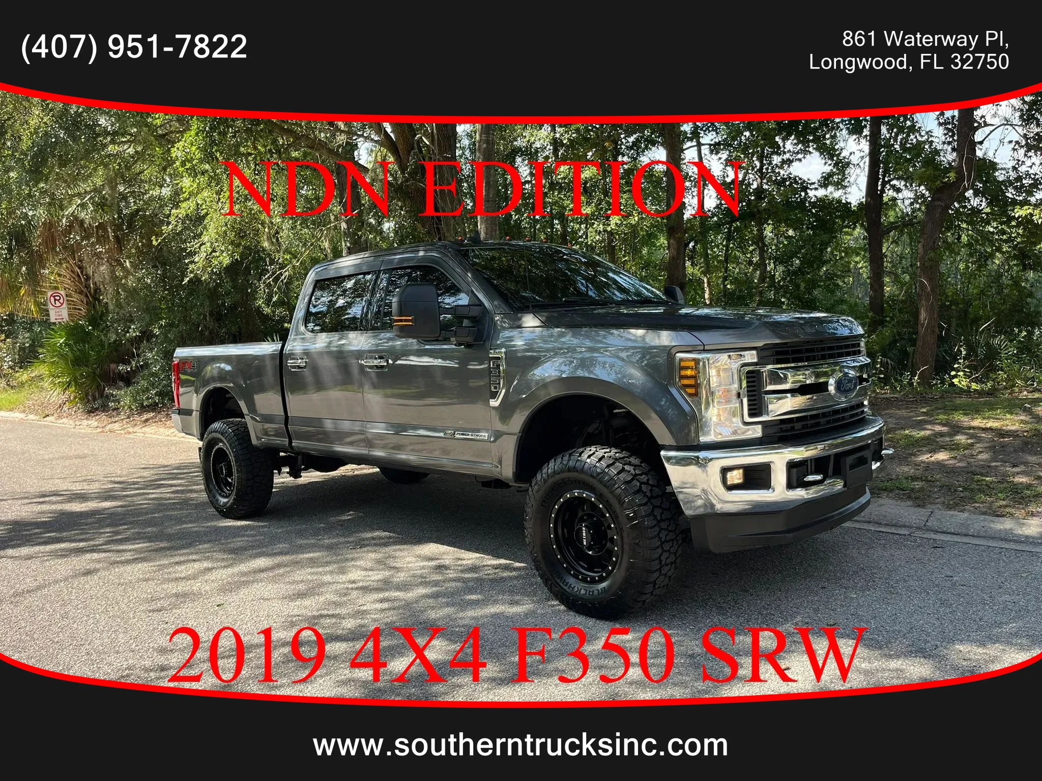Used 2019 Ford F350 XLT w/ XLT Premium Package AWD/4WD image 1