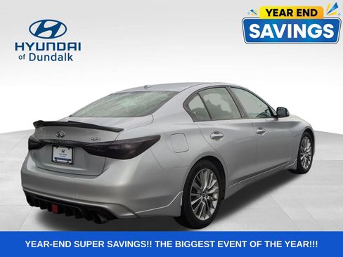 Used 2019 INFINITI Q50 Luxe w/ Essential Package (3.0T Luxe) image 8