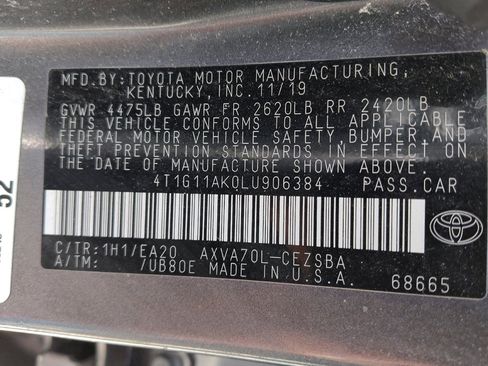 Used 2020 Toyota Camry SE image 33