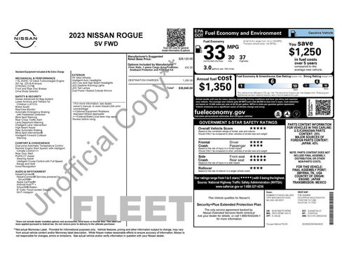 Used 2023 Nissan Rogue SV image 18