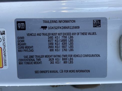 Used 2022 GMC Yukon XL SLE w/ Max Trailering Package image 32