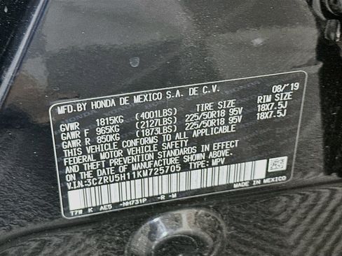 Used 2019 Honda HR-V Sport image 12