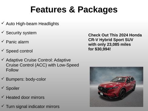 Certified 2024 Honda CR-V Sport image 20