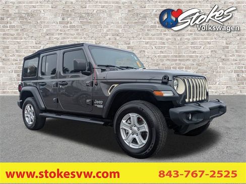 Used 2019 Jeep Wrangler Unlimited Sport S image 1