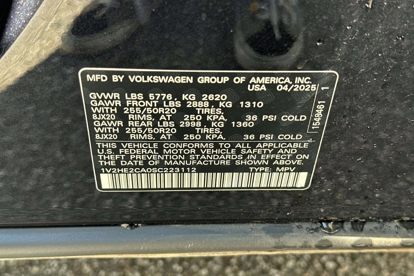 Used 2025 Volkswagen Atlas Cross Sport SE AWD/4WD image 38