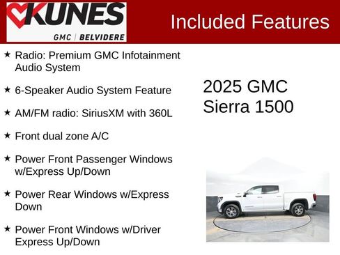 Used 2025 GMC Sierra 1500 SLT image 2