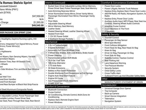 Used 2024 Alfa Romeo Stelvio Sprint AWD/4WD image 28