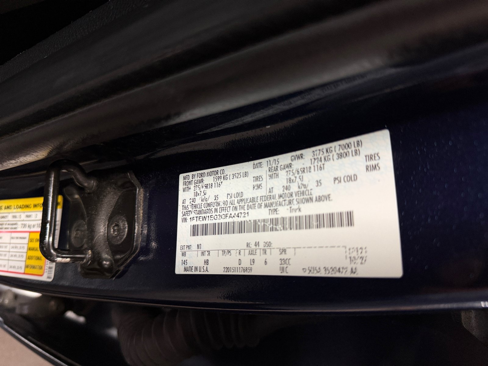 Used 2016 Ford F150 Lariat w/ Equipment Group 502A Luxury AWD/4WD image 40