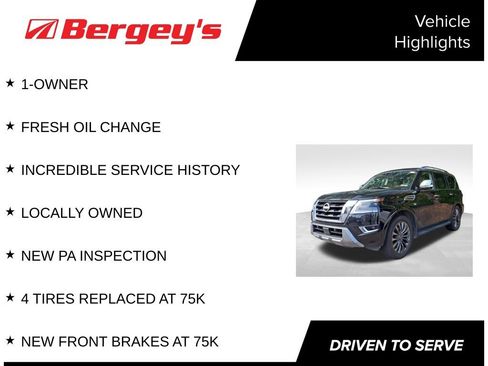 Used 2022 Nissan Armada Platinum w/ Captain's Chairs Package AWD/4WD image 4