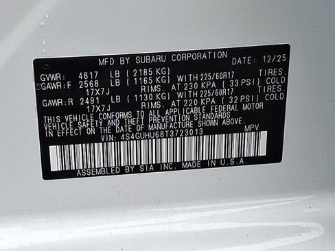 New 2026 Subaru Crosstrek 2.5i Wilderness image 24