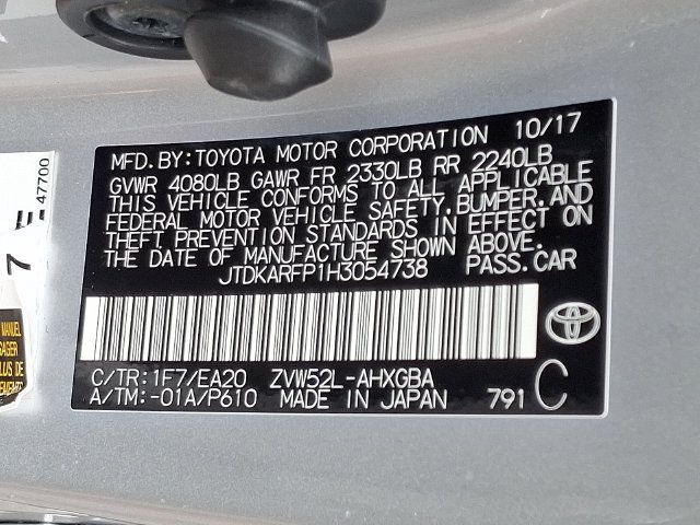 Used 2017 Toyota Prius Prime Advanced w/ Carpet Mat Package FWD image 25
