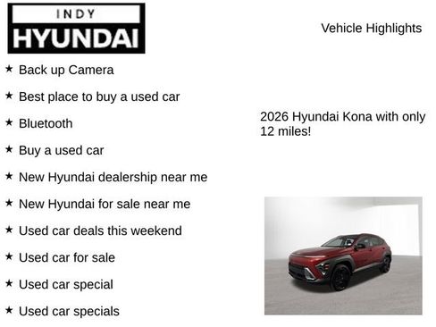 New 2026 Hyundai Kona SEL Sport AWD/4WD image 7