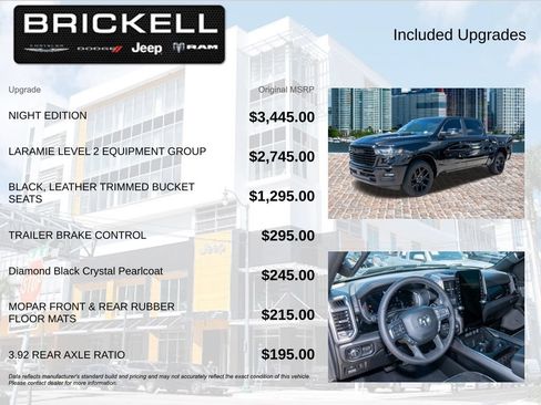 Used 2025 RAM 1500 Laramie w/ Night Edition AWD/4WD image 5