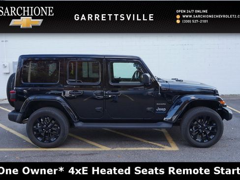 Used 2023 Jeep Wrangler Unlimited Sahara w/ Cold Weather Group image 1
