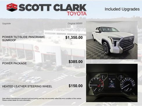 Used 2023 Toyota Tundra Limited w/ Power Package image 8