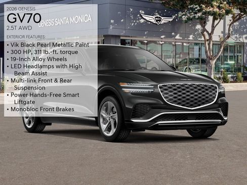 New 2026 Genesis GV70 2.5T AWD/4WD image 3
