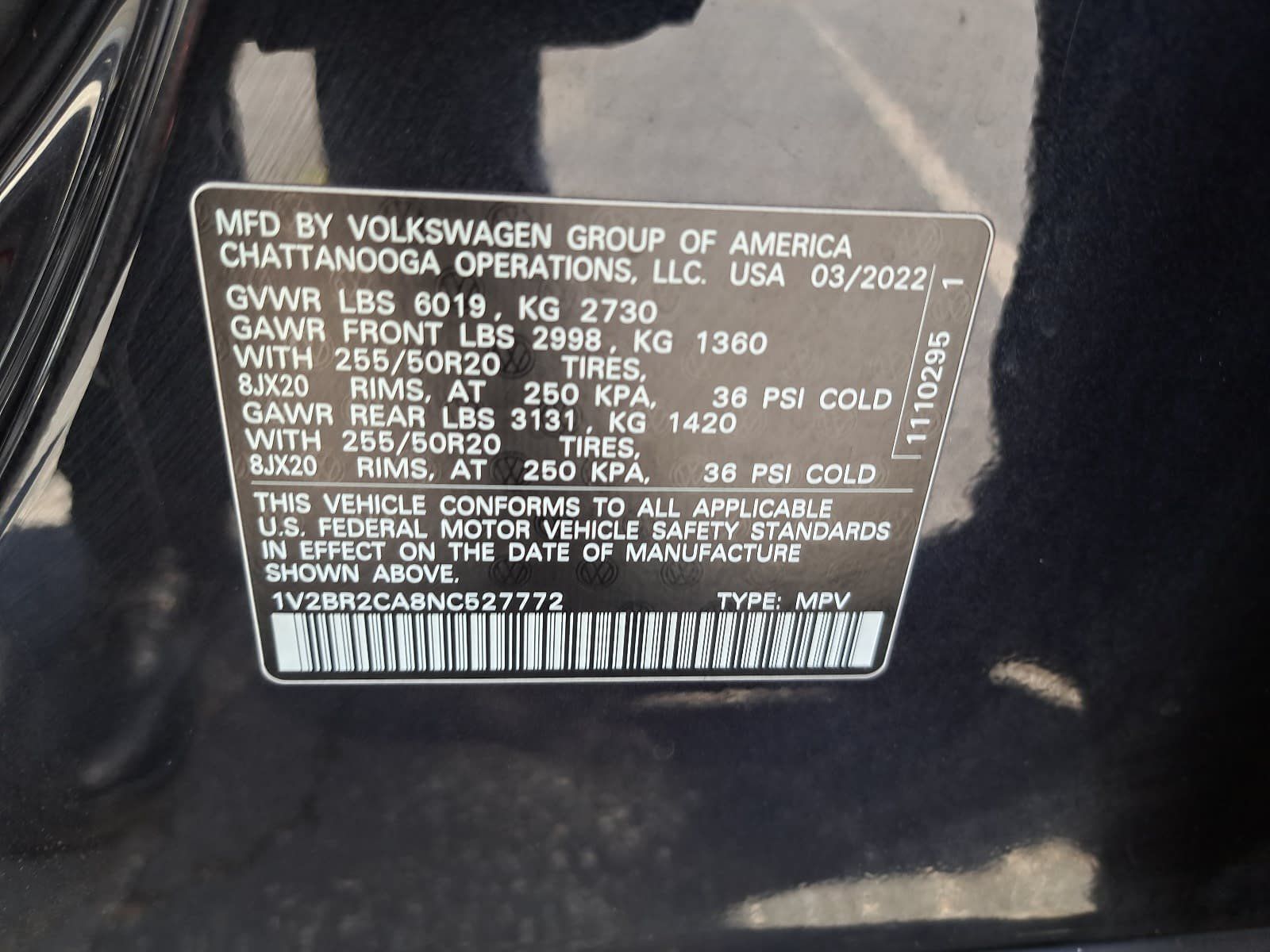Used 2022 Volkswagen Atlas SEL AWD/4WD image 40