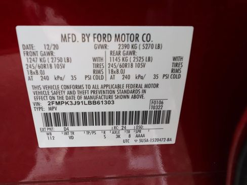 Used 2020 Ford Edge SEL w/ Convenience Package FWD image 25