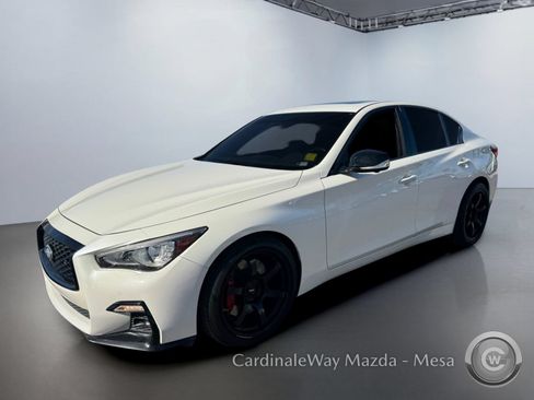 Used 2023 INFINITI Q50 Red Sport 400 RWD image 8