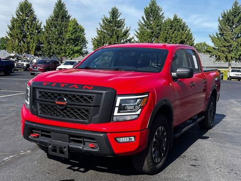 Used 2021 Nissan Titan PRO-4X w/ Off Road Protection Package AWD/4WD image 2