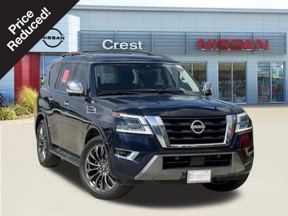 Certified 2023 Nissan Armada Platinum w/ Captain's Chairs Package