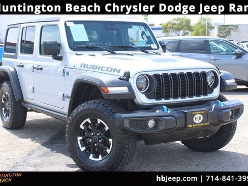 Used 2024 Jeep Wrangler Unlimited Rubicon 4xe AWD/4WD image 1