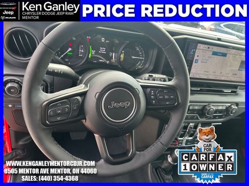 Certified 2025 Jeep Wrangler Unlimited Rubicon 4xe w/ Safety Group AWD/4WD image 15