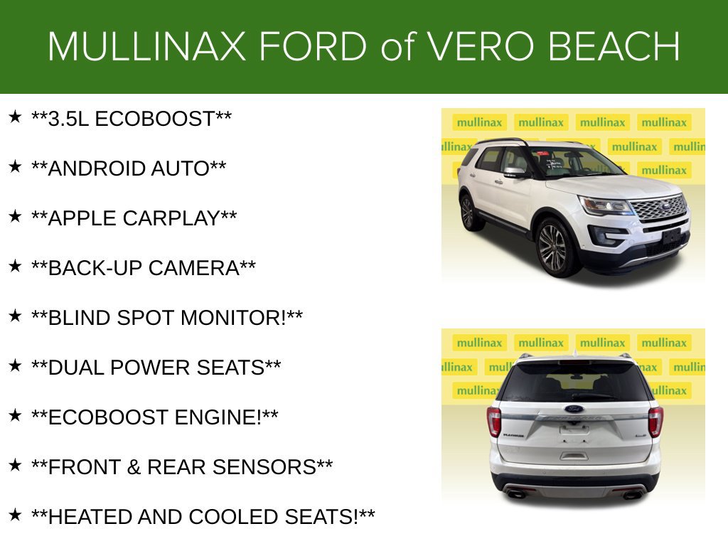 Used 2017 Ford Explorer Platinum AWD/4WD image 5