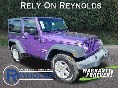 Used 2018 Jeep Wrangler Sport