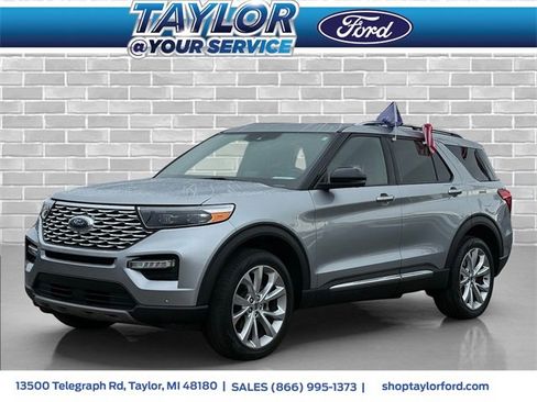 Certified 2022 Ford Explorer Platinum w/ Equipment Group 601A image 1