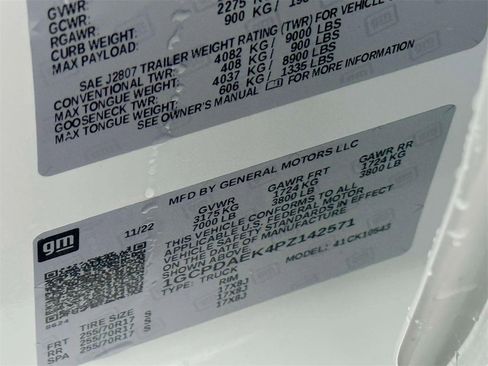 Used 2023 Chevrolet Silverado 1500 W/T w/ WT Value Package image 15